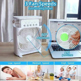 Air Conditioner 10" - 1 Pc Portable Fan with 3 Fan Speeds and 60° Adjustment