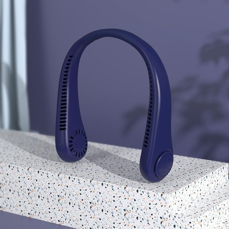 Neck Fan usb outdoor portable three-gear
