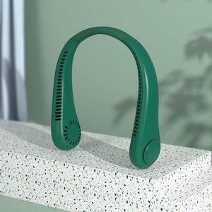 Neck Fan usb outdoor portable three-gear
